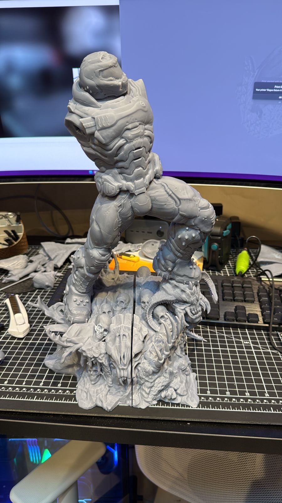 Estátua impressa por Luis G. - Empreendedor