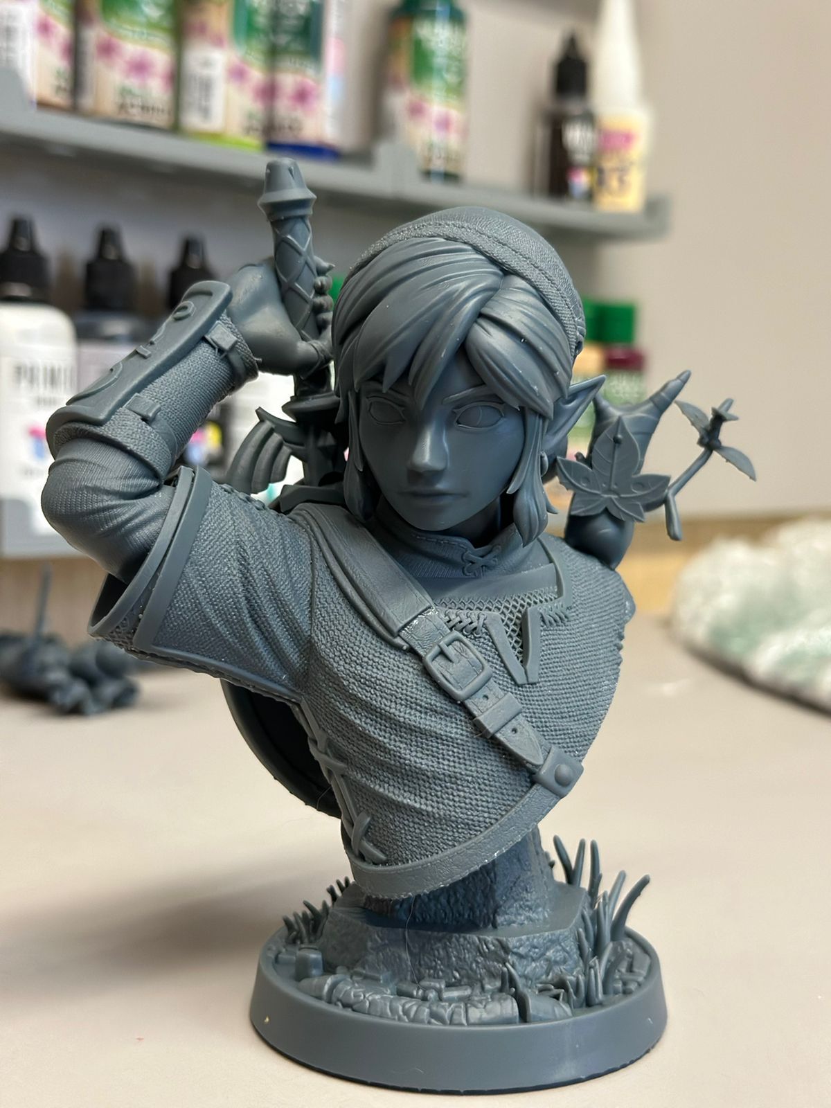 Busto impresso por Thiago M. - Gamer